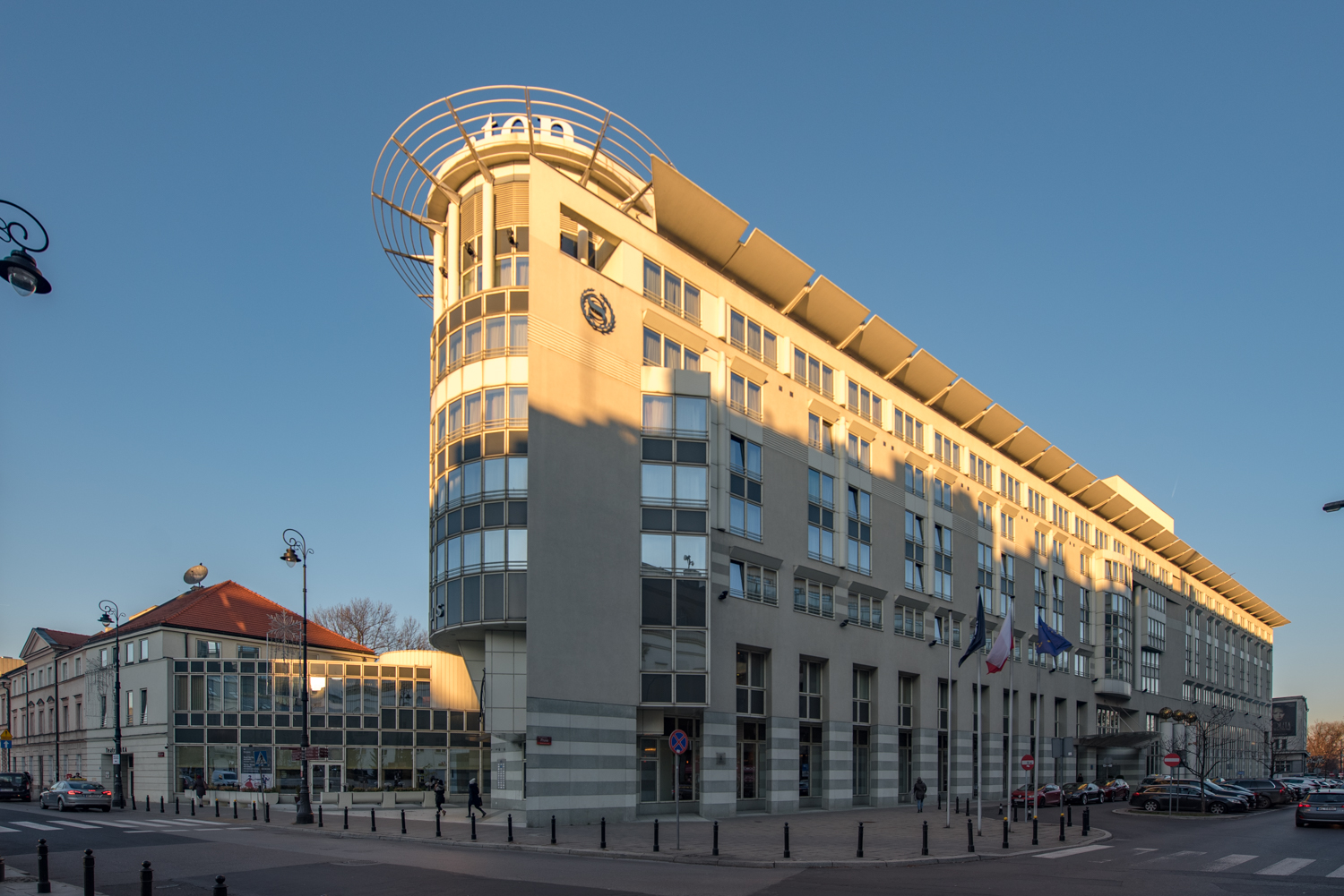 Zdjęcie architektury budynku Hotel Sheraton Grand Warsaw